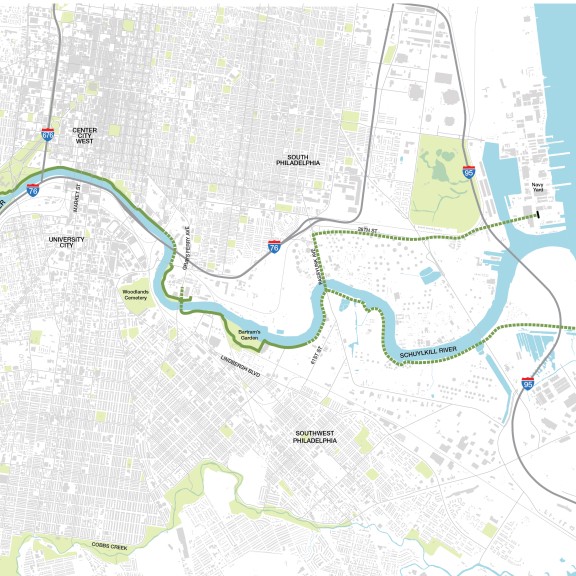 Schuylkill Banks Map 2024