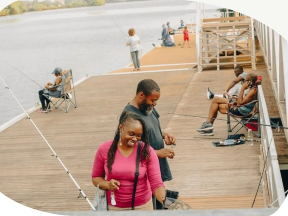 Free Fishing at Bartram's Garden