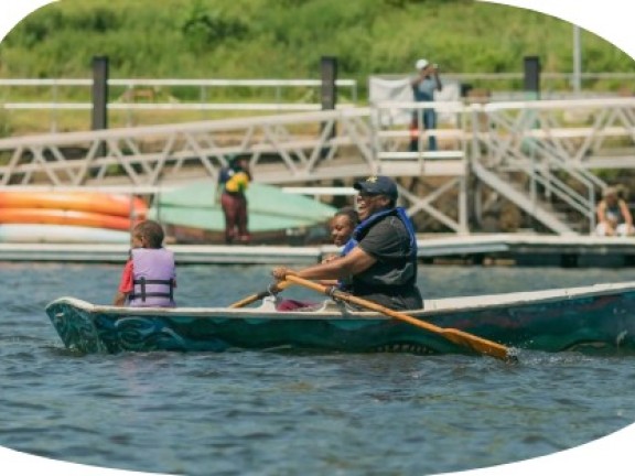 Boating at Bartram's Garden