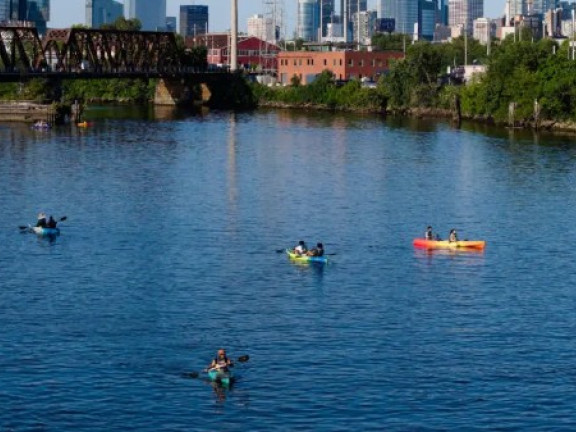 Boating at Bartram's Garden