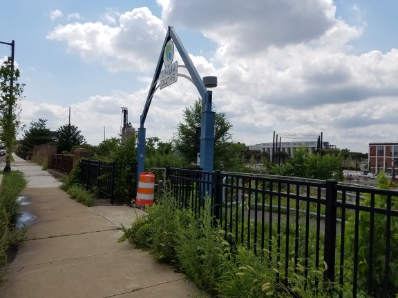 GFC Trail Entrance at 34th Street