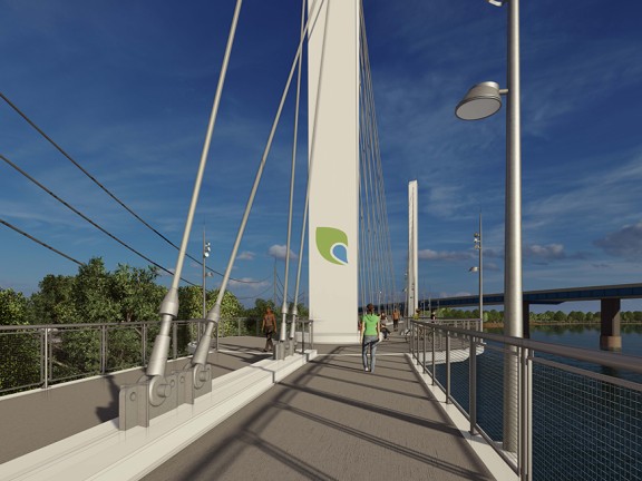 Migrated automatically. Christian to Crescent Cable-Supported Bridge