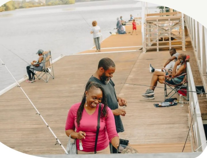 Free Fishing at Bartram's Garden
