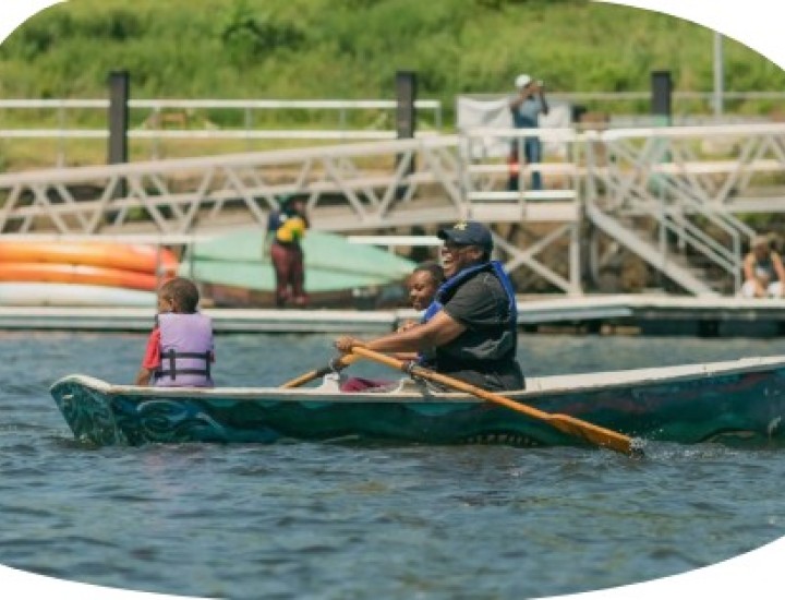 Boating at Bartram's Garden