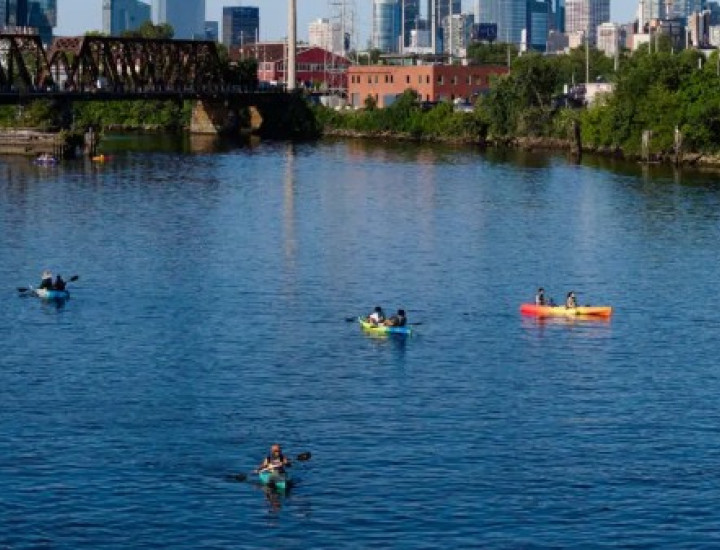 Boating at Bartram's Garden