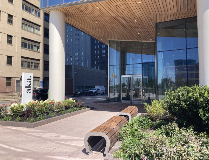 Entrance to AKA University City