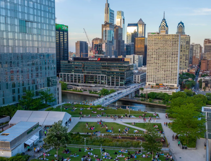 Aerial image of Cira Green