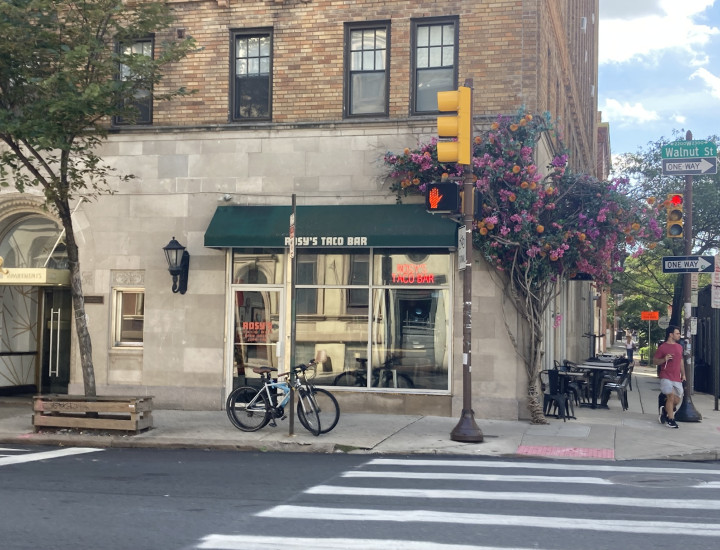 Exterior of Rosy's Taco Bar