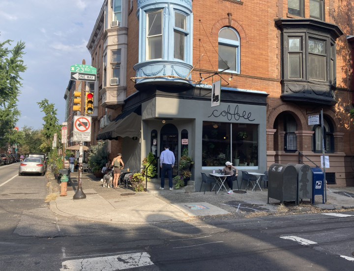 Exterior of Mr Rabbit Coffee