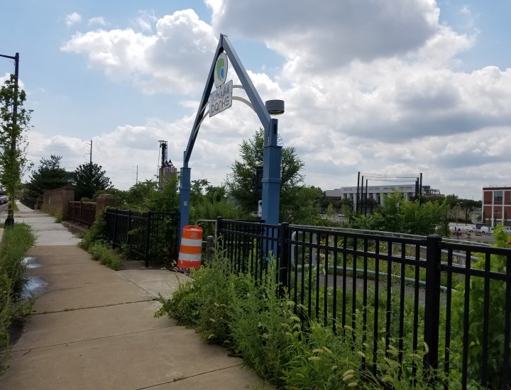 GFC Trail Entrance at 34th Street